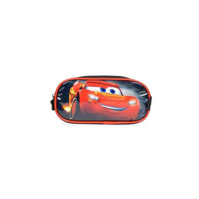 Estojo Escolar Masculino Carros Vermelho