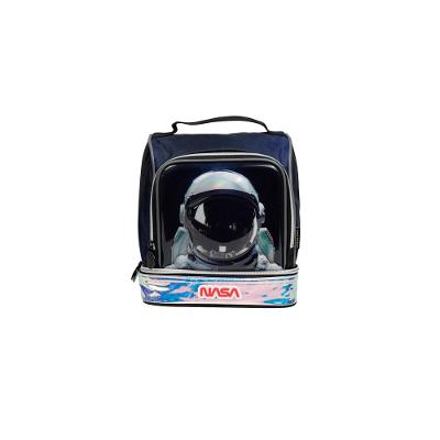 Lancheira Escolar Térmica Astronauta Nasa Azul Escuro