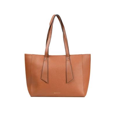 Bolsa Feminina Grande Tote Com Alça Alongada Marrom