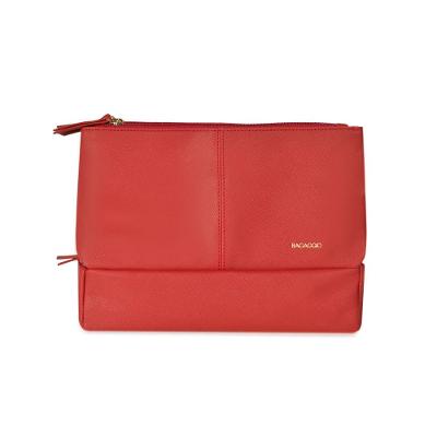 Nécessaire de Viagem Feminina Grande Recortes Vermelha