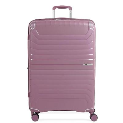 Mala Grande 32 Kg Polipropileno 4 Rodas Swiss One Onix Lilás