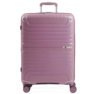 Mala Média 23 Kg Polipropileno 4 Rodas Swiss One Onix Lilás