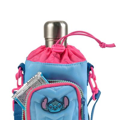 Bolsa Transversal para Garrafinha Stitch Star Azul