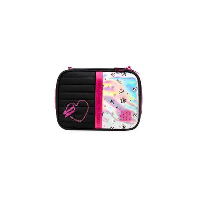 Estojo Box Feminino Grande Rebecca BonBon Preto