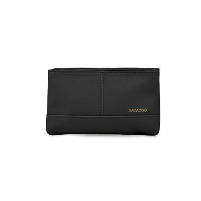 Nécessaire Viagem Feminina Pequena Recortes Preta