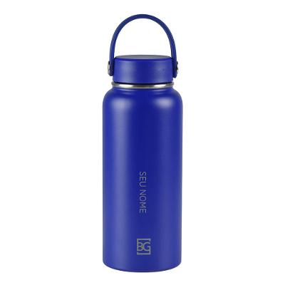 Garrafa Térmica Dual com Alça 900ml Azul