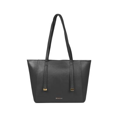 Bolsa de Ombro Feminina Média Alça Alongada Tote Preta