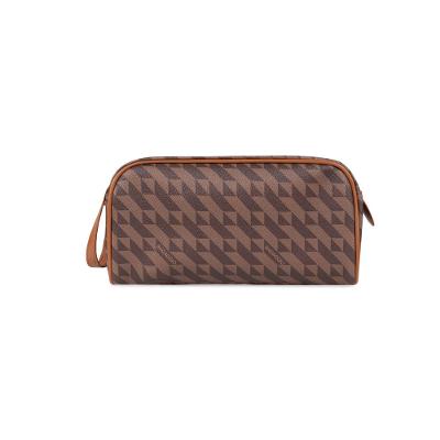 Necessaire de Viagem Feminina Maxi Monograma BG Marrom