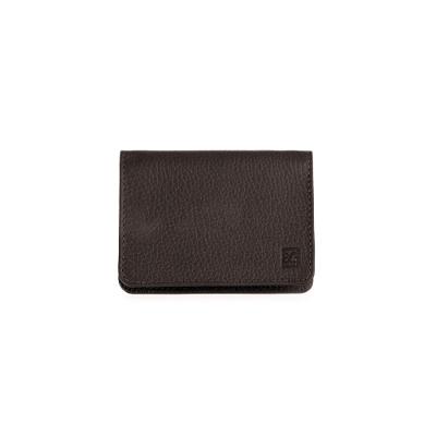 Carteira Masculina De Couro Compacta Bond Cafe