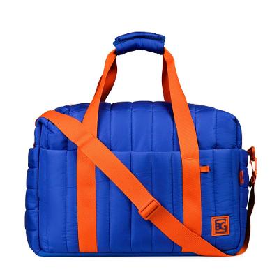 Bolsa de Viagem Média Puff Oficial BBB 26 Bagaggio  Azul