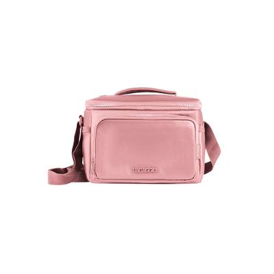 Lancheira Térmica Juvenil Feminina Perolada Rosa