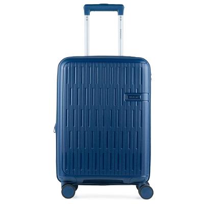 Mala de Bordo 10kg Polipropileno 4 Rodas Santiago Azul