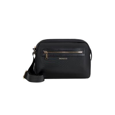 Bolsa Transversal Feminina Nylon Premiere Preta