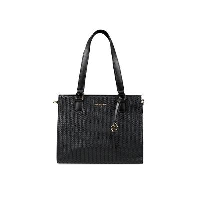 Bolsa de Ombro Feminina Com Alça Longa New Tressê Preta