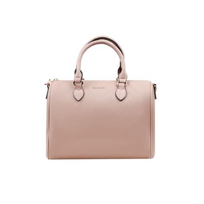 Bolsa Baú Feminina Executiva Pequena com Alça Longa Premiere Nude