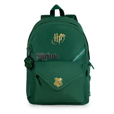 Mochila Escolar Juvenil Harry Potter Sonserina Verde
