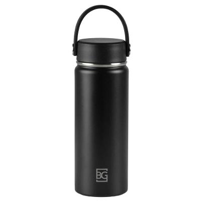 Garrafa Térmica Dual Com Alça 600ml Preta
