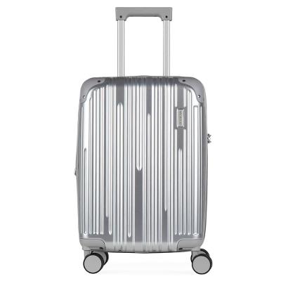 Mala de Bordo 10 kg Policarbonato 4 Rodas Monte Carlo Prata