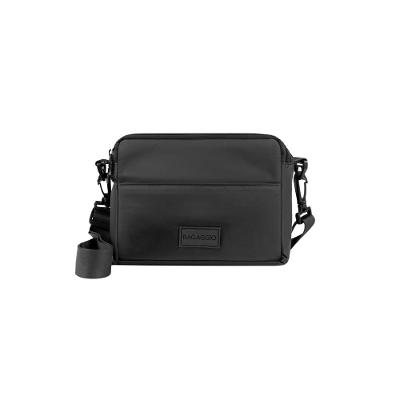 Bolsa Transversal Feminina de Nylon Tote Hit Preta Bagaggio