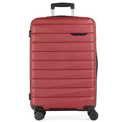 Mala de Viagem 32 kg Polipropileno 4 Rodas Route Vinho 0018645667005