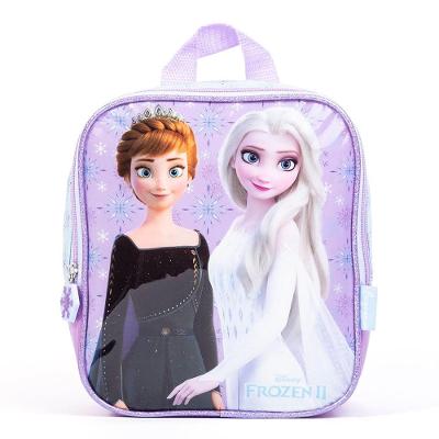Lancheira Escolar Feminina Térmica Frozen II Azul Clara