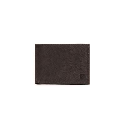 Carteira Masculina De Couro Basica Bond Café 0096116125001