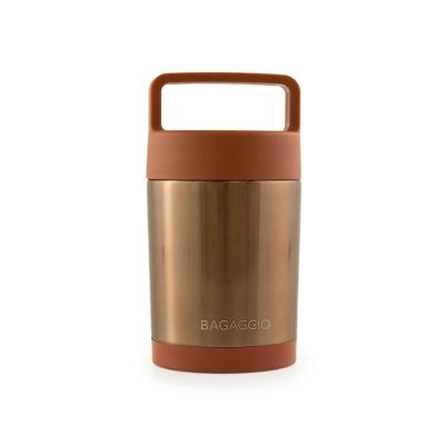 Pote Térmico 500ML com Alça Cobre