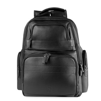 Mochila Masculina Executiva de Couro Copa Preta 0239386458001