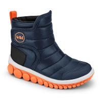 Bota Infantil Bibi Roller 2.0 Drop Azul Marinho com Laranja - 7