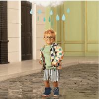 Bota Infantil Bibi Roller 2.0 Drop Azul Marinho com Laranja - 5