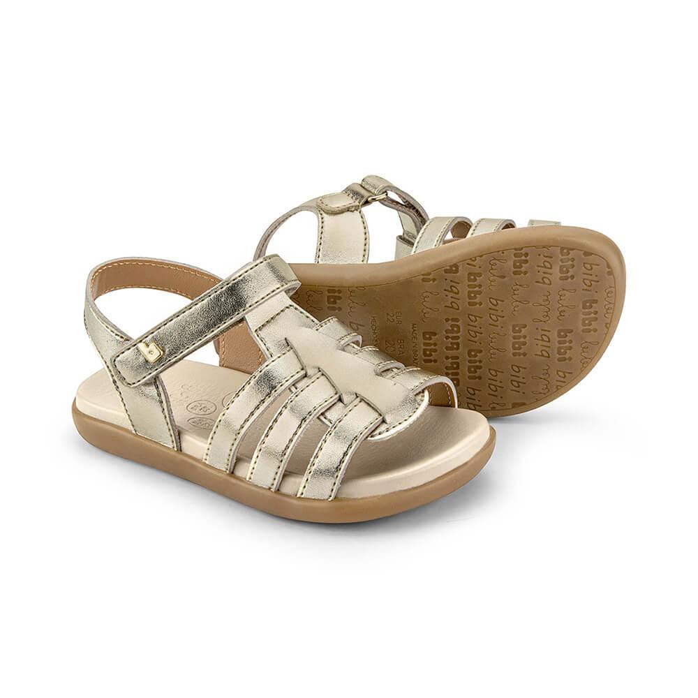 Papete Infantil Feminina Bibi Baby Soft II Dourada 1188042 - 2