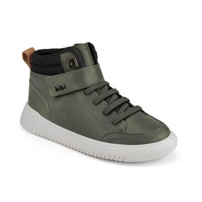 Tênis Abotinado Infantil Bibi Casual Verde New Way