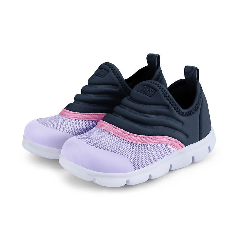 Tênis Infantil Bibi Casual Azul com Lilás Energy Baby New II - 2