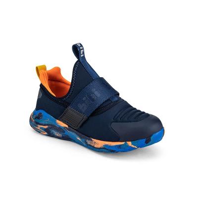 Tênis Infantil Azul com Velcro Bibi Evolution II