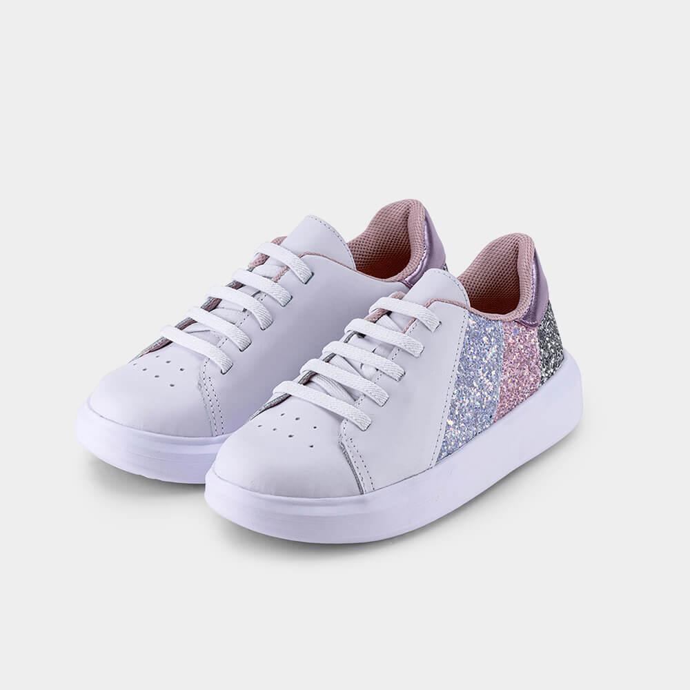 Tênis Infantil Bibi Glam Branco com Brilhos 1109280 - 3