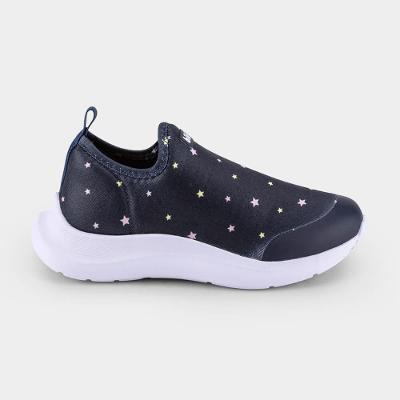 Tênis Infantil Action Azul com Estampa Estrela 1167259