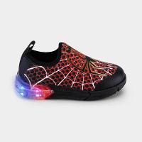Tênis Infantil de Luz Bibi Space Vermelho de Aranha - 1