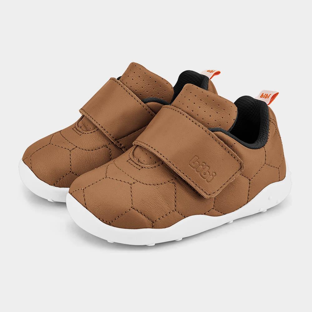 Tênis Infantil Bibi Fisioflex Originals Marrom com Bolas - 2