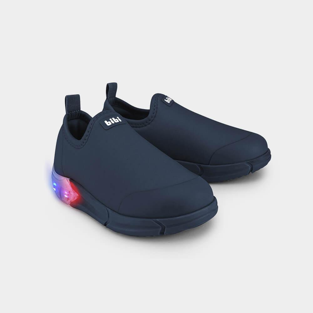 Tênis Infantil de Luz Bibi Space Azul Naval - 2