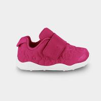 Tênis Infantil Bibi Fisioflex Originals Rosa com Florzinhas - 1