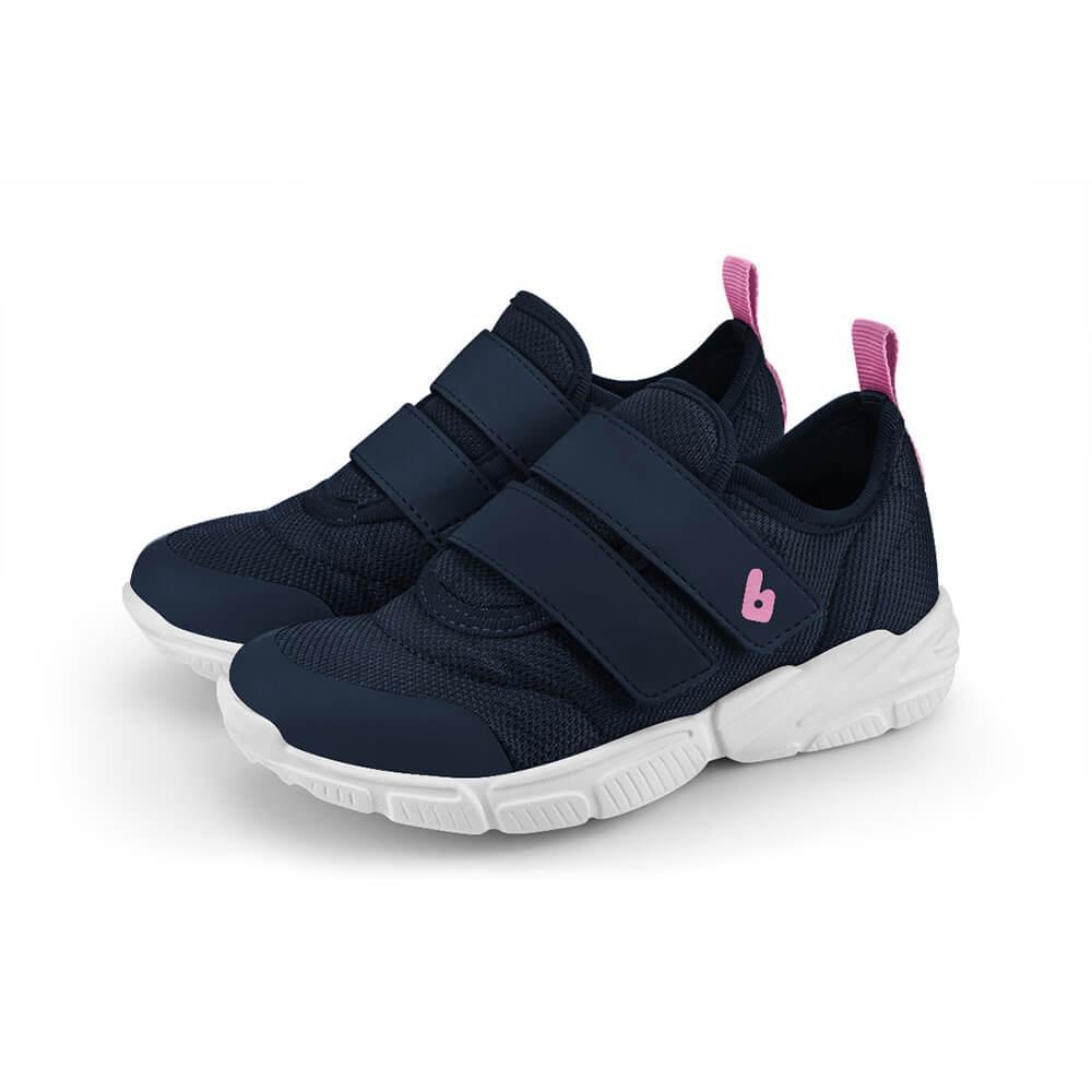 Tênis Infantil Feminino Bibi Ever Drop Azul com Velcro 1100221 - 2