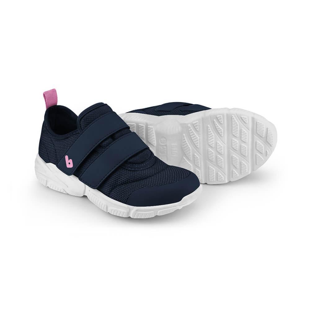 Tênis Infantil Feminino Bibi Ever Drop Azul com Velcro 1100221 - 3