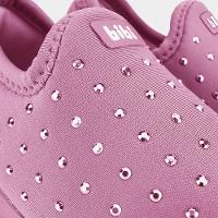 Tênis Infantil Bibi Fly Baby II Rosa com Pedrinhas - 2