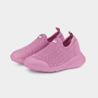 Tênis Infantil Bibi Fly Baby II Rosa com Pedrinhas - 3