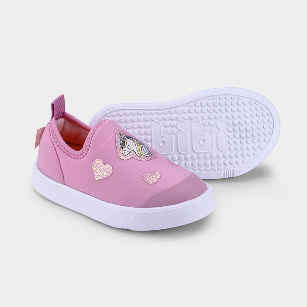 Tênis Infantil Bibi Agility Mini II Rosa de Unicórnio - 4