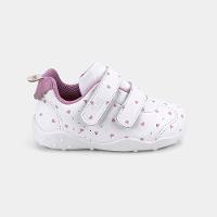 Tênis Infantil Bibi Fisioflex Originals Rosa de Coração - 1