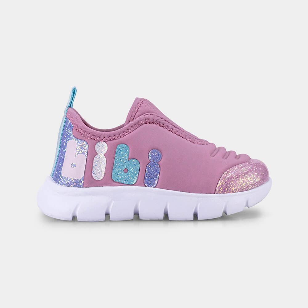 Tênis Infantil Bibi Energy Baby 2.0 Rosa e Azul - 1