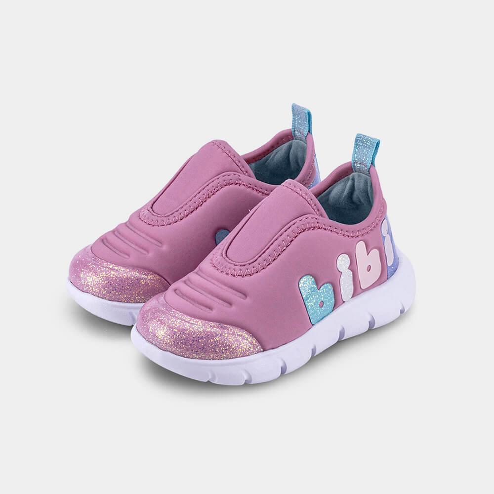 Tênis Infantil Bibi Energy Baby 2.0 Rosa e Azul - 3