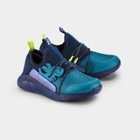 Tênis Infantil Bibi Evolution II Azul com Dragossauro - 2
