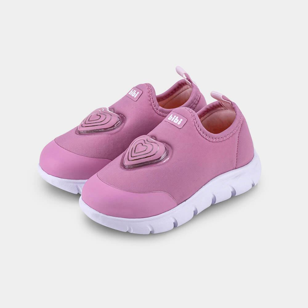 Tênis Infantil Bibi Energy Baby 2.0 Rosa de Coração - 3